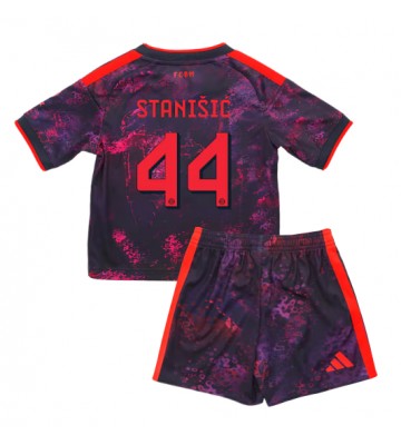 Bayern Munich Josip Stanisic #44 Tredjeställ Barn 2026-27 Kortärmad (+ Korta byxor)